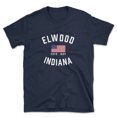 thumbnail image 1 of Elwood Indiana Patriot Men's Cotton T-Shirt, 1 of 1