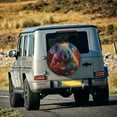 thumbnail image 5 of Goofa Forest Koala Pattern Universal Tire Cover for Jeep, SUV, Truck, and Trailer – Waterproof, UV-Resistant,Easy to Install, Fits 14"-17" Tires-17 inch, 5 of 6