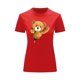thumbnail image 1 of Playera Blusa De Oso De Peluche Saliendo Del Cierre Ropa Para Mujer Casual Color Rojo Talla Chica Marca Emil SaEs, 1 of 4