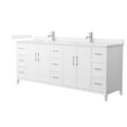 thumbnail image 6 of Wyndham Collection Wch717184d-Qtz-Unsmxx Elan 84" Free Standing Double Basin Vanity Set -, 6 of 6