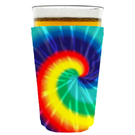 Coolie Junction Tie Dye Pattern Pint Glass Coolie
