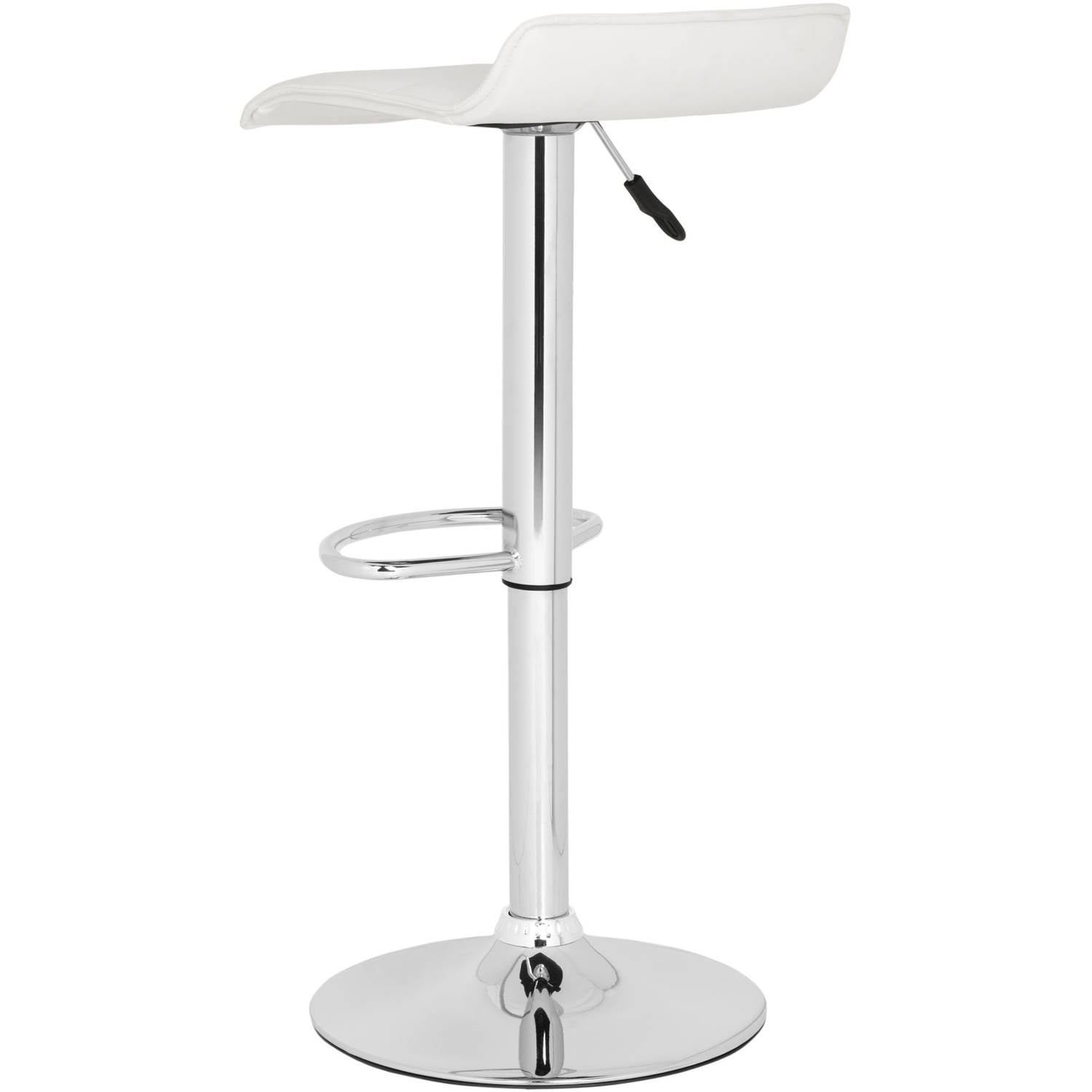 SAFAVIEH Lamita Contemporary Swivel Bar Stool, White