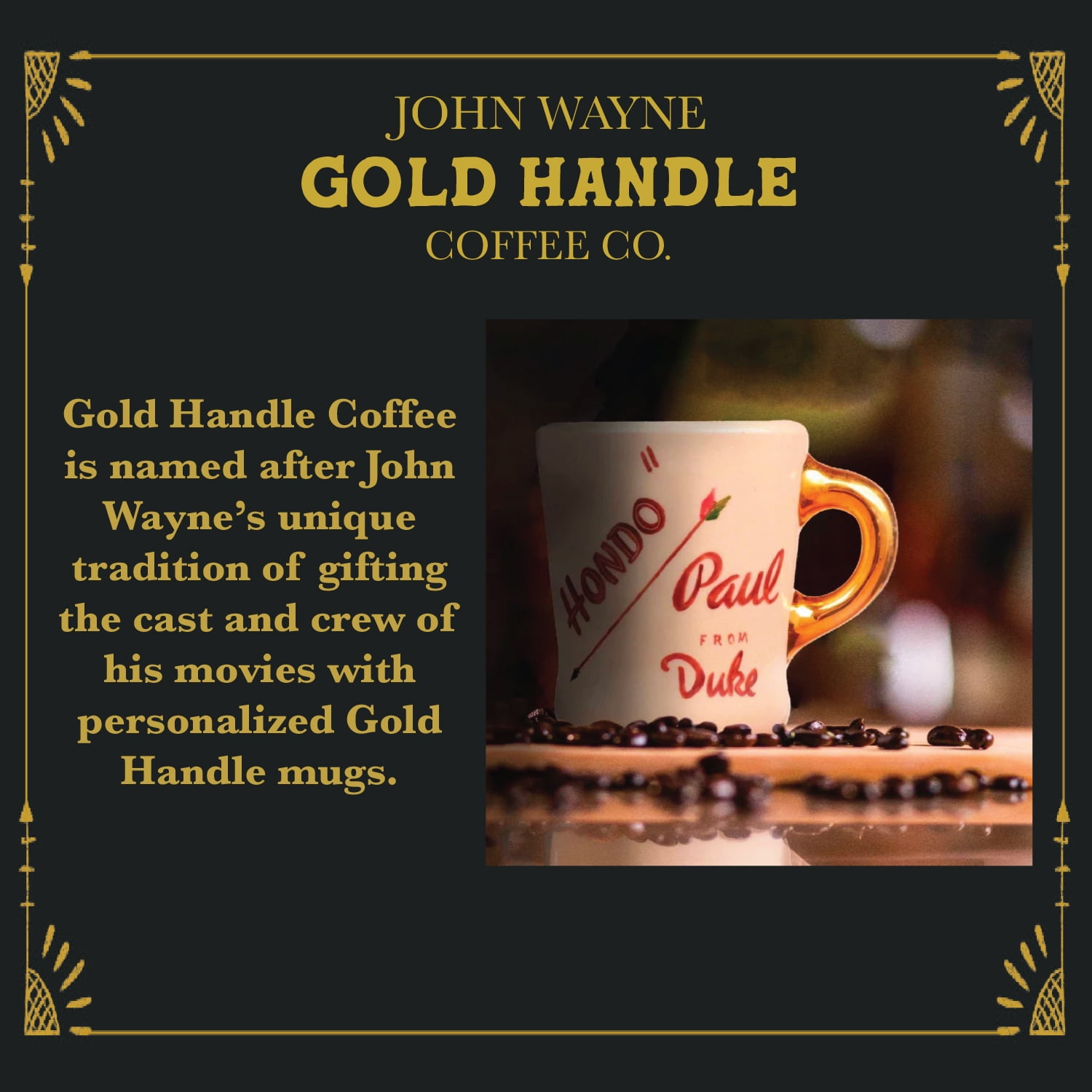 Local Gold Handle Coffee Light Roast, Whole Bean Coffee, 12oz