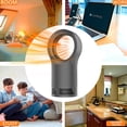 thumbnail image 4 of Mini Energy Saving Ceramic Fan Heater, Tip-Over and Overheat Protection, for Bathroom, Living Room 220V(Black), 4 of 4