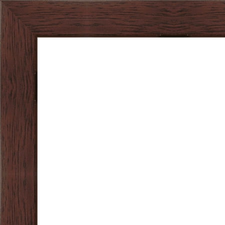 8x10 Flat Dark Cherry Wood Frame- 