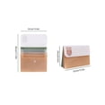 thumbnail image 2 of Expanding File Folder, 5 Pockets Accordion Style Colored Tabs, Portable Plastic Organizer for Document Classification, Home Bills, Filing, 2 of 6
