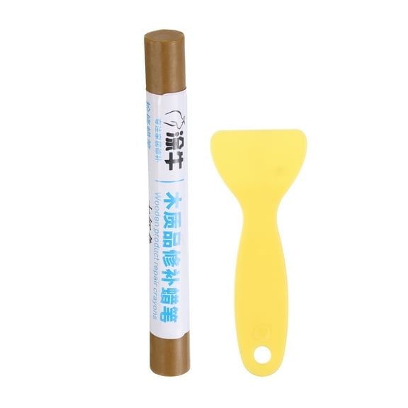 Uxcell Wood Filler Sticks Wood Furniture Scratch Repair Touch Up, Wood Brown