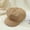 Khaki, variant on SikaFu Internet Celebrity New Breda Hat Retro Octagon Autumn Winter Hat Clothing With Pure Color Peaked Cap