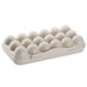thumbnail image 1 of Organizador apilable de refrigerador Sunnimix para 18 huevos Khaki, 1 of 7