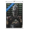 thumbnail image 3 of Star Wars: The Mandalorian Season 3 - Yes Wall Poster with Magnetic Frame, 22.375" x 34", 3 of 5