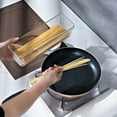 thumbnail image 2 of Spaghetti Container Food Storage Box Transparent Grain Seal Tank Airtight Clear Pasta Container Squa PET, 2 of 8