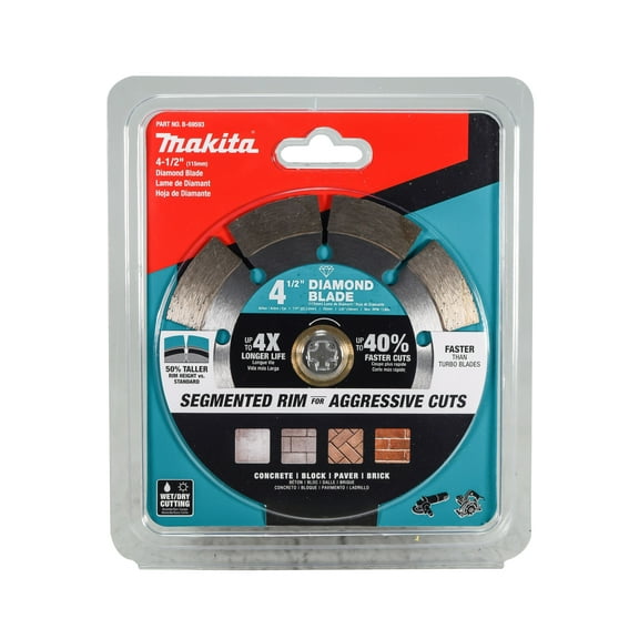 Makita B-69593 4-1/2" Segmented General Purpose Diamond Blade