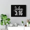 thumbnail image 2 of Scripture Walls John 3:16 Bible Verse Canvas Christian Wall Art Ready to Hang Unframed, 2 of 16