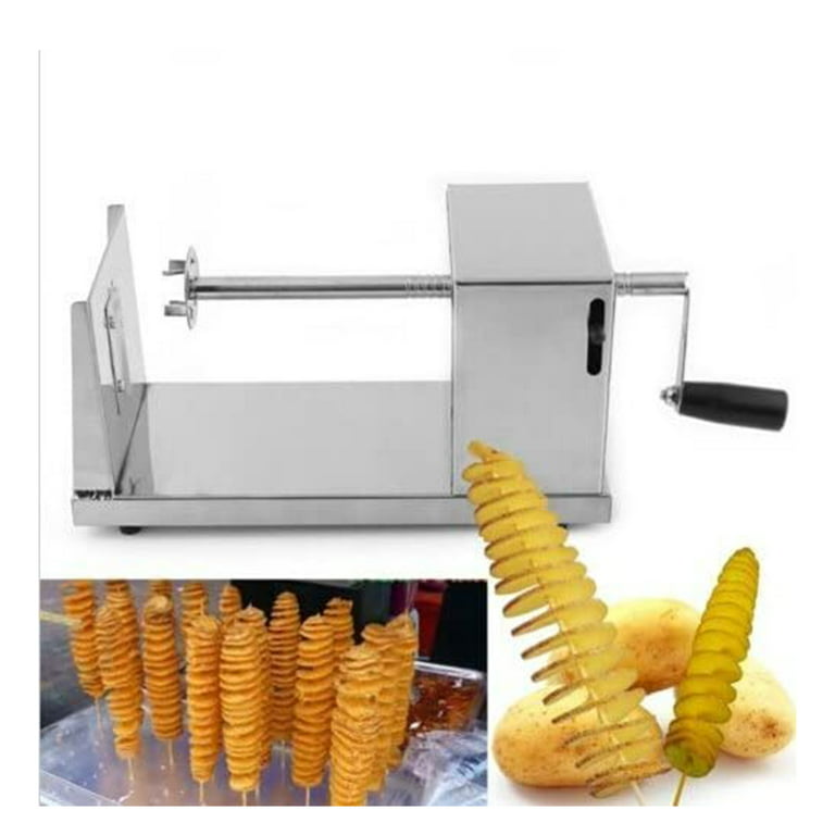 Stainless Steel Electric Potato Spring Machine, Curly Potato Machine Spring  Potato Machine - Newin