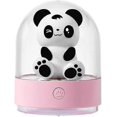 thumbnail image 1 of KAIYANG Luz de noche LED recargable, linda luz de fragancia colorida de panda, lámpara de noche con carga USB para habitación de niños, dormitorio, decoración de sala de estar (rosa), 1 of 5
