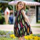 thumbnail image 5 of Fotbe Colorful Fishing Lures Vestido de Dormir para Niñas de 3 a 10 Años, Mangas Cortas, Estilo Princesa, Pijama Camisón con Mangas Voladas-Large, 5 of 6
