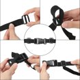 thumbnail image 4 of Plastic Quick Release Buckle, 6 Pack Plastic Quick Side Release Clips with 12 Pack Tri-Glide Slide Black 1", 4 of 6