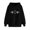 Black, variant on Vedolay Womens Tops Women Half Zip Cropped Hoodies Pullover Sweatshirts Winter Clothes,Black S