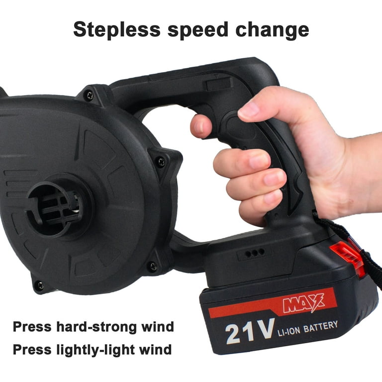 98VF Brushless Cordless Leaf Blower Sweeper Blower 2 In 1 Cordless