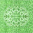 thumbnail image 1 of Ahgly Company Indoor Square Persian Green Traditional Area Rugs, 7' Square, 1 of 1
