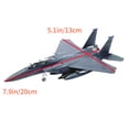 thumbnail image 5 of GUYUTING 1:100 Scale F-15E Strike Eagle Fighter Replica With Display Stand For Aircraft Enthusiast Collection Festival Present Decoration, 5 of 10