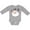 AC-Heather Grey, variant on I Love Ewe- Cute Sheep Boys or Girls Long Sleeve Baby Bodysuit