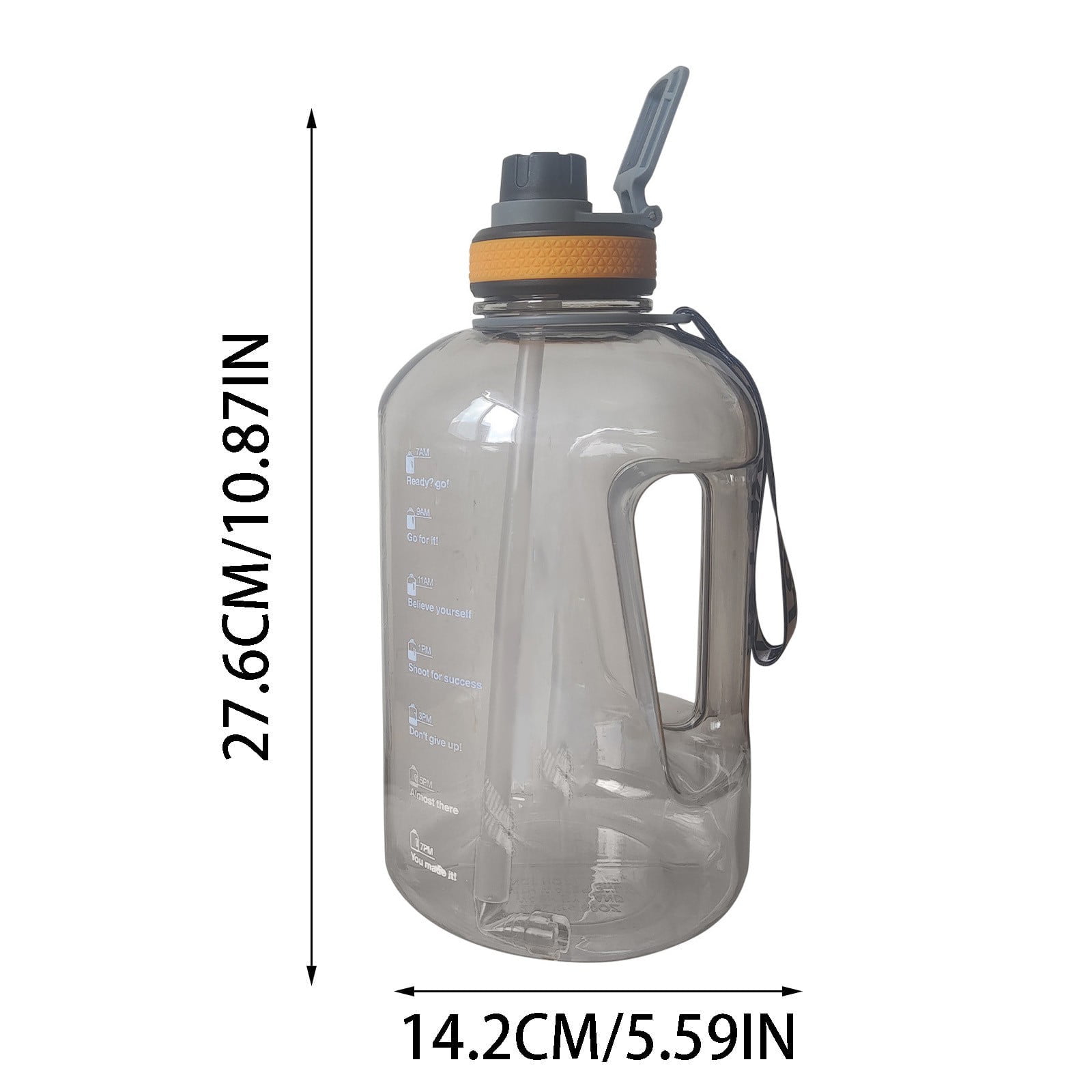 The H2O™ Big Size BPA Free Gym Water Bottle Large Capacity 73 oz