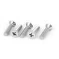 thumbnail image 1 of 5 pcs M8x35mm Tornillos de Máquina de Acero Inoxidable 316 Cabeza Plana Phillips Unique Bargains, 1 of 2
