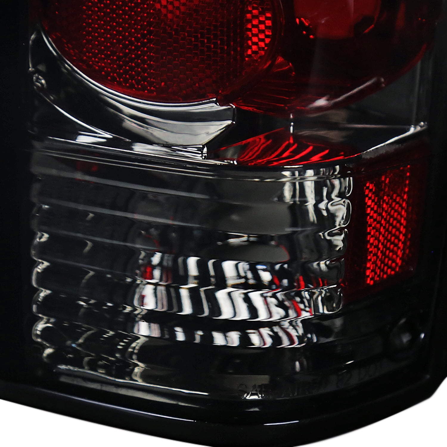Spec-D Tuning Tail Lights Smoke Lens Compatible with 1982-1993 Chevy S10, 1983-1994 Chevy S10 Blazer, 1983-1990 GMC S15, 1991-1993 GMC Sonoma, Left + Right Pair Assembly