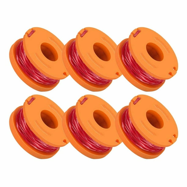 Egmy For WORX WA0010 Replacement Spool Line For Grass Trimmer Edger