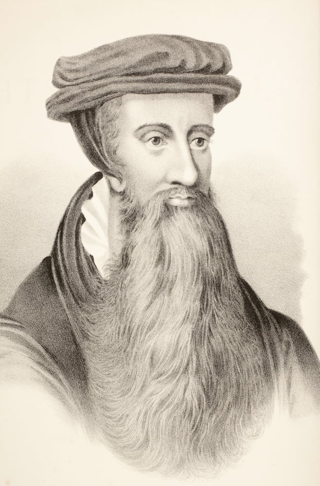 John Knox C 1510 To 1572 Scottish Clergyman Leader Of The Protestant Reformation And Founder Of The Presbyterian Denomination From The Scots Worthies According To Howies Second Edition 1781 Published