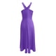 thumbnail image 5 of Vestido de fiesta de verano fluido para mujer con tirantes con volantes: elegante color liso, tejido ligero, cómodo para ocasiones especiales., 5 of 5