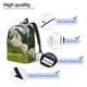 thumbnail image 3 of Easygdp Horse Rearing Up In The Field Mochila de Lona Resistente para Laptop, Compatible con Laptops de 15 a 17 pulgadas, Ideal para Escuela, Trabajo y Viajes-Medium, 3 of 5