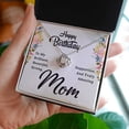thumbnail image 2 of Happy Birthday to My Truly Amazing Mom Love Knot Necklace | To Mom, 2 of 6