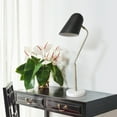 thumbnail image 6 of Lalia Home Asymmetrical Marble Desk Lamp with Black Sloped Shade, 6 of 10