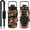 Black water bottle flower, variant on Half Gallon Water Bottle with Sleeve Water Bottle 64 Oz Water Bottle with Time Marker, 1/2 Gallon Water Bottles Half Gallon Water Bottle with Straw and Gym Yoga 1/2 Gallon Water Jug for Women Floral
