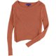 thumbnail image 1 of Aeropostale suéter texturizado para mujer, naranja, extragrande Aeropostale Pull-over, 1 of 2