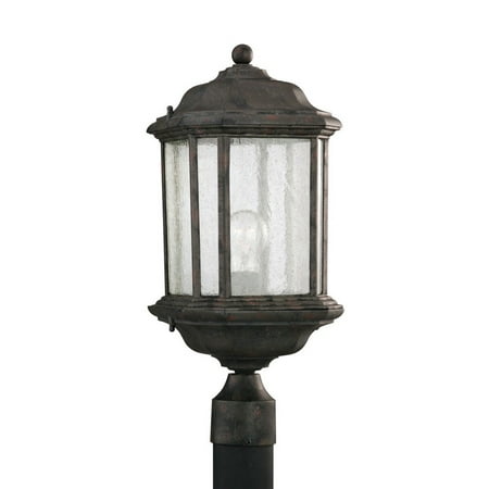 Sea Gull Lighting - Single-light Outdoor Post Lantern in Traditional Style - 8.5