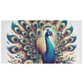 thumbnail image 2 of A Peacock 3 Ring Binders 1.5 inch Hardcover File Folders with Interior Pockets A4 Size Organizer for School Office Hospital, 2 of 8