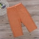 thumbnail image 3 of VISgogo, pantalones de lencería para mujer, transparente, parte inferior hueca de cintura alta, cubierta corta de bikini transparente de malla delgada, pantalones pull-up de moda salvaje VISgogo moda, 3 of 8
