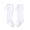 White, variant on GobdXE Fine Rib Ruffle Edge Grosgrain Bow Calf Socks Soft Stretch Daily Party Socks for Baby Girls Pink,18-36 Months