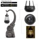 thumbnail image 4 of Estatua de escultura al aire libre, estatua de elefante, decoraciones para el hogar, estatuas de jardín solares para Patio, decoración del hogar, jardín de buena suerte, 4 of 5