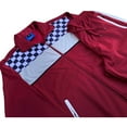thumbnail image 3 of Men’s Tracksuit Traditional Checker Boxed Track jacket & Track pants Full Suit Matching Jogging Set, 3 of 3