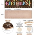 thumbnail image 2 of DIY Wooden Calendar Birthday Reminder Family Wall Hanging Board Plaque with Wooden Ornaments Blank Slices for Family Friends Birthday Reminder Home Wall Decor-Birthday DIY, 2 of 8