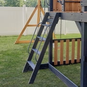 Backyard Discovery Rosewood Falls Cedar Wood Swing Set, Monkey Bars, Clubhouse, Crows Nest