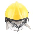 thumbnail image 1 of Casco de Bombero, Sombrero PlásTico de Seguridad Estándar Retardante Soldador de Montañismo Trabajo de Gran Altitud para el Sitio de Construction Limpieza de electricistas, 1 of 7