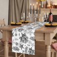 thumbnail image 2 of Table Runners 70 Inches Long Dress Scarves, Black Coastal Farmhouse Coffee/Dining/Kitchen Table Decor, Holiday Table Runner, Coral Starfish Seaside Summer Beach 13x70 Inch, 2 of 9