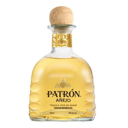 Patron Anejo Tequila, 40% ABV - 750 mL Bottle