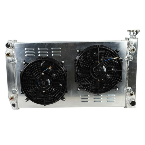 622 3 Row Radiator Shroud Fan Kit For 1988-1999 Chevy Truck GMC C/K C1500 C2500 C3500