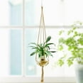 thumbnail image 4 of SharkTRUE Macrame Plant Hangers for Indoor and Outdoor Hanging Planters, 4 of 8
